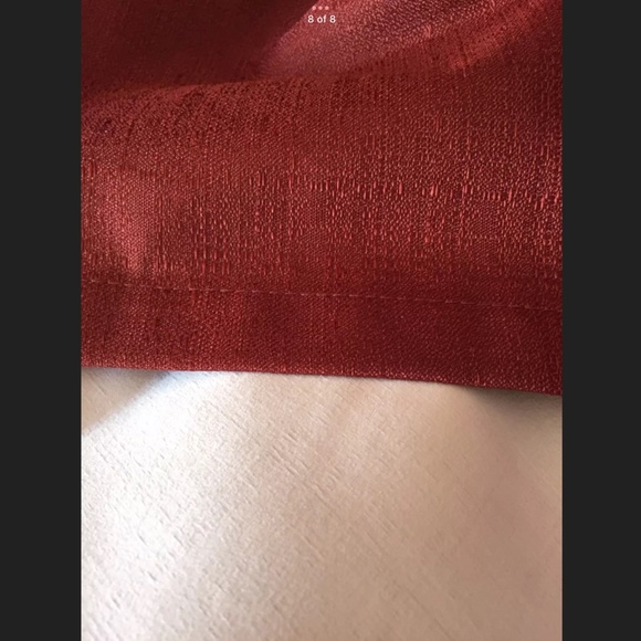 NWOT Set of 2 Ellery Homestyles Curtain Panels Burgundy Rod Pocket 41" X 84" - Picture 9 of 15